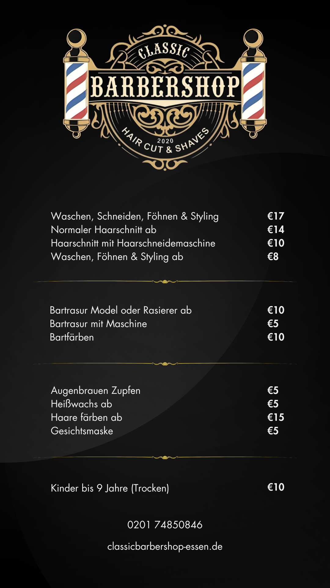 Preisliste